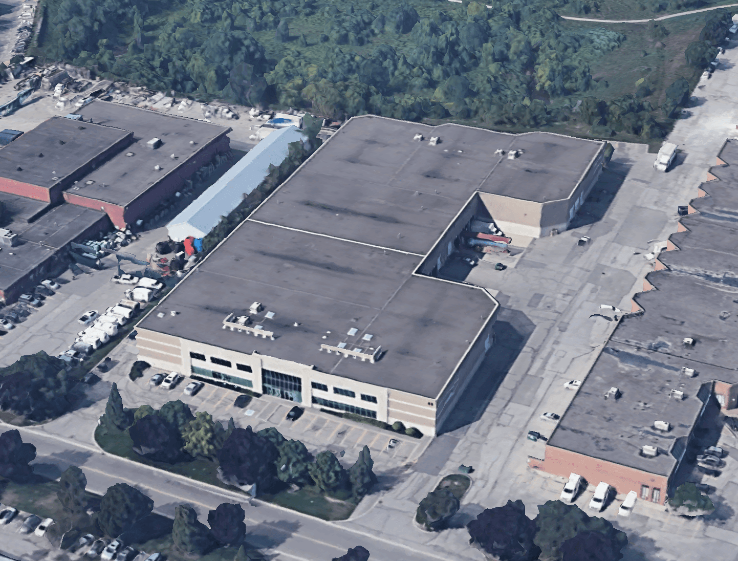 Industrial property at 45 Connie Cres., Vaughan, ON, represented by Harjaap Singh Makkar, Colliers International.
